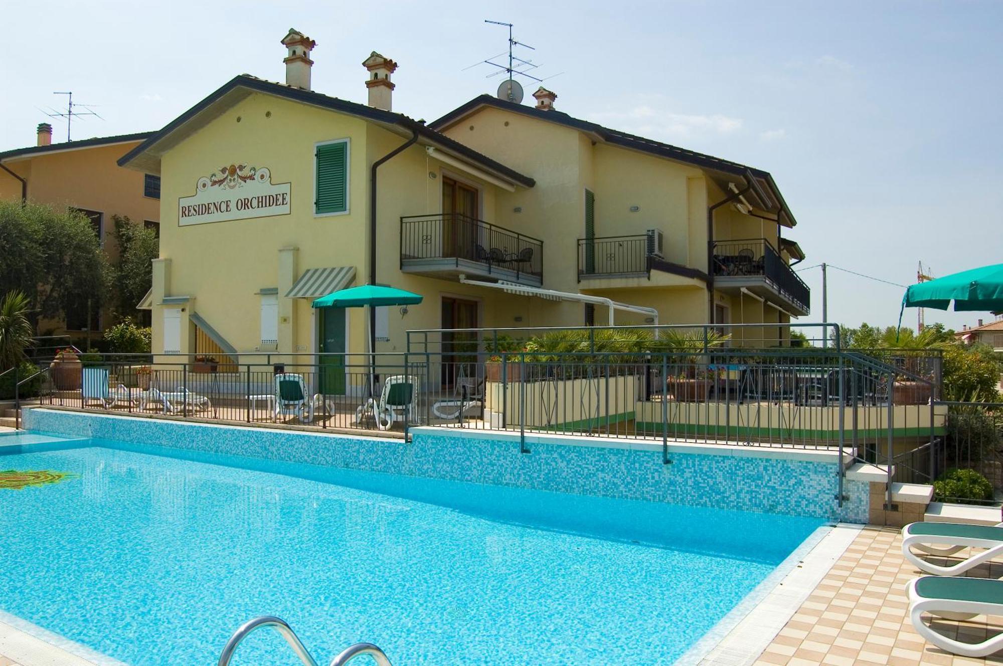 Residenza Orchidee Aparthotel Lazise Exteriör bild