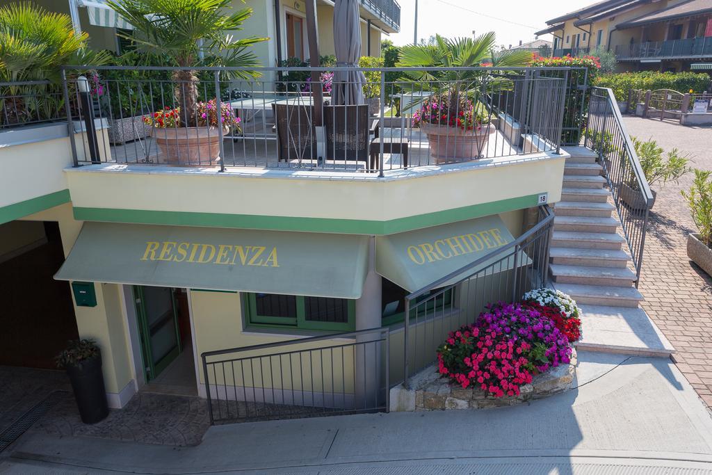Residenza Orchidee Aparthotel Lazise Exteriör bild